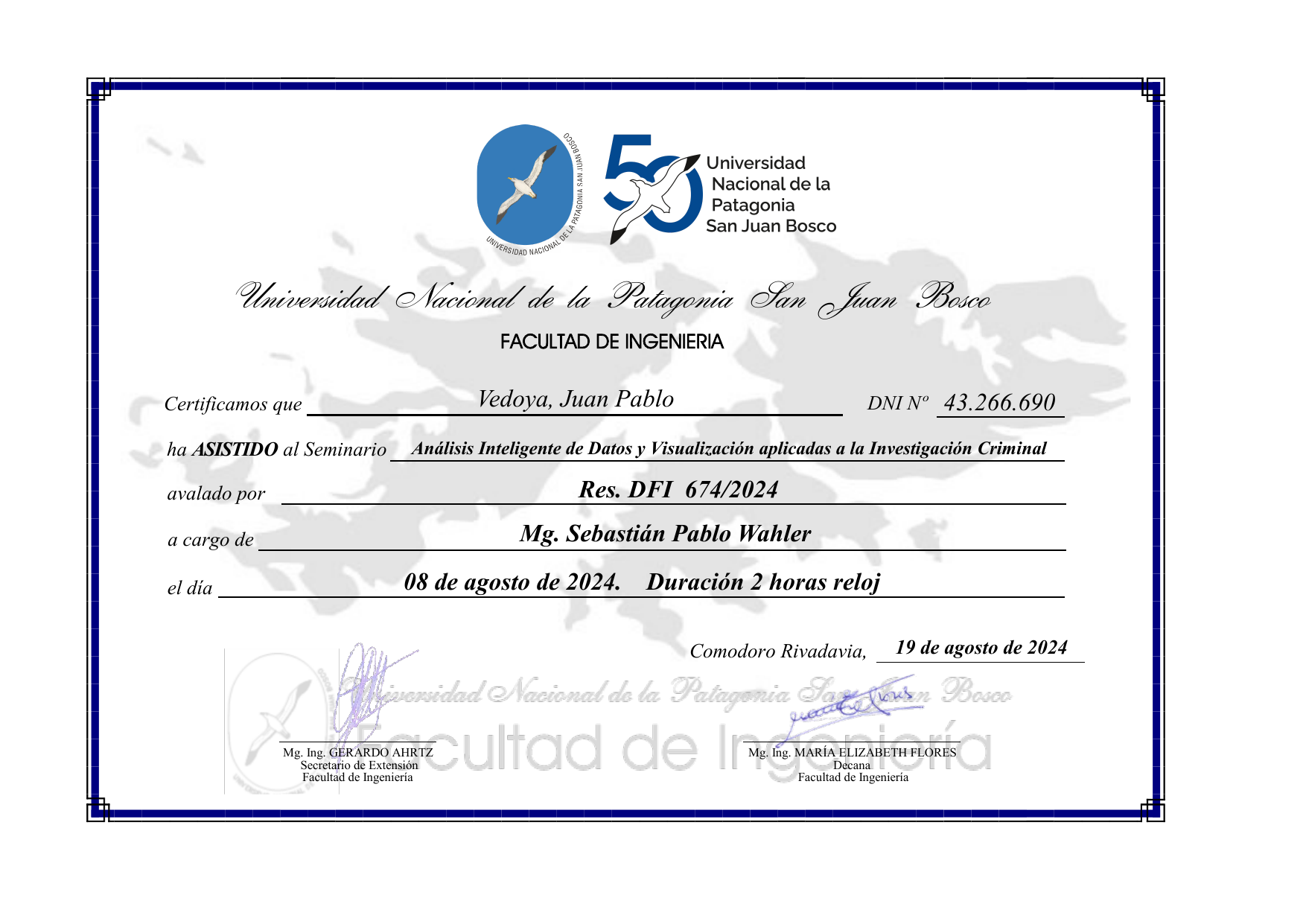 Certificado Análisis de Datos 2024